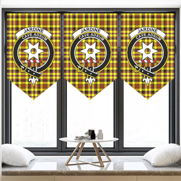 Jardine Tartan Classic Crest Pennant