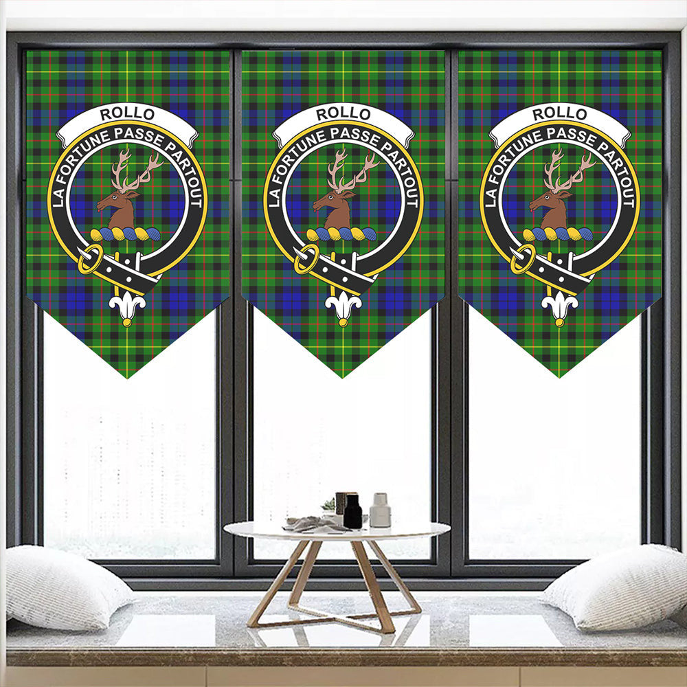 Rollo Modern Tartan Classic Crest Pennant