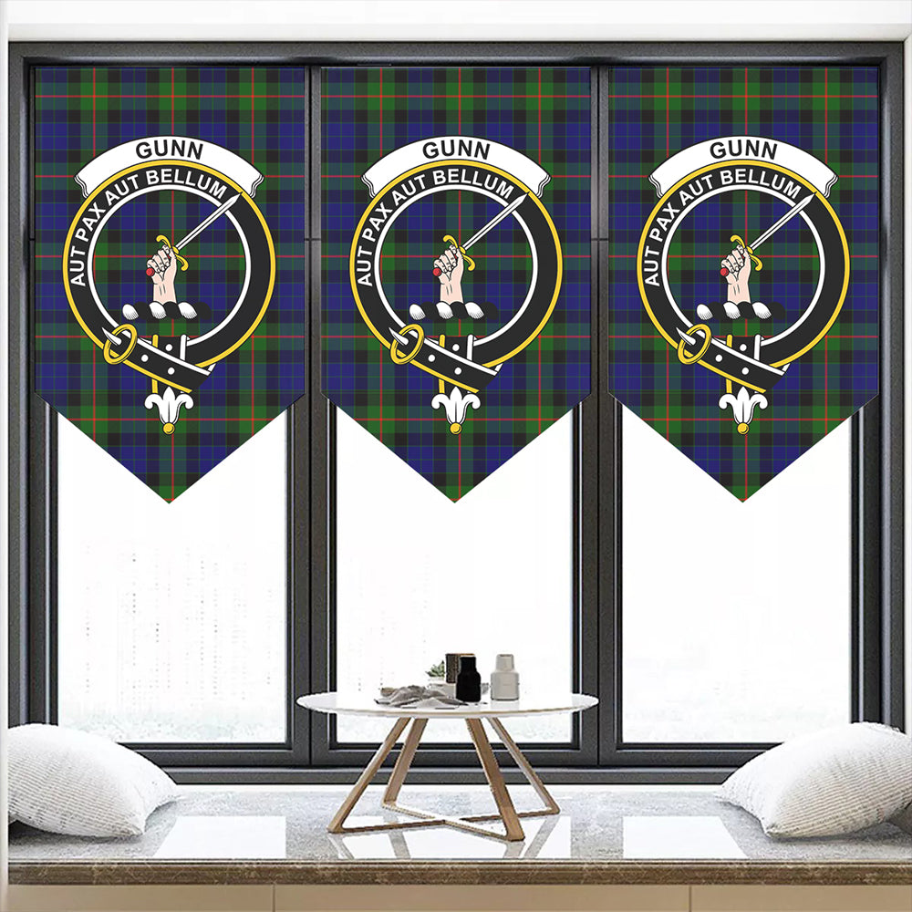 Gunn Modern Tartan Classic Crest Pennant