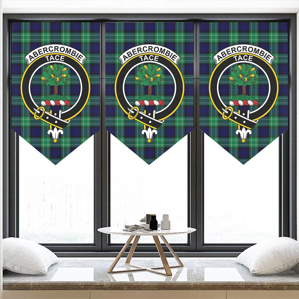 Abercrombie Tartan Classic Crest Pennant