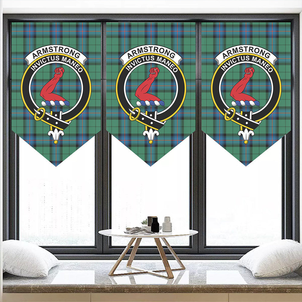 Armstrong Ancient Tartan Classic Crest Pennant