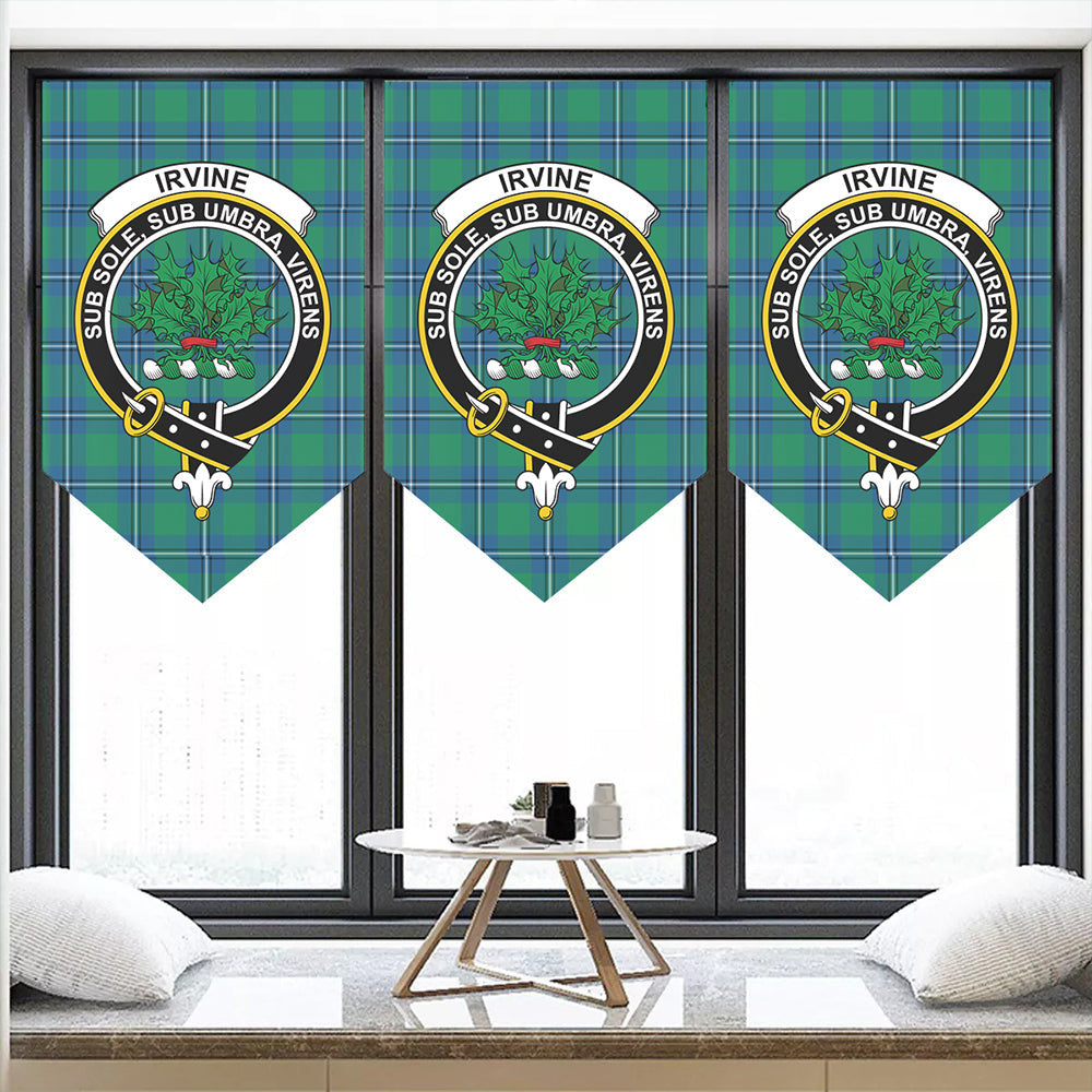 Irvine Ancient Tartan Classic Crest Pennant