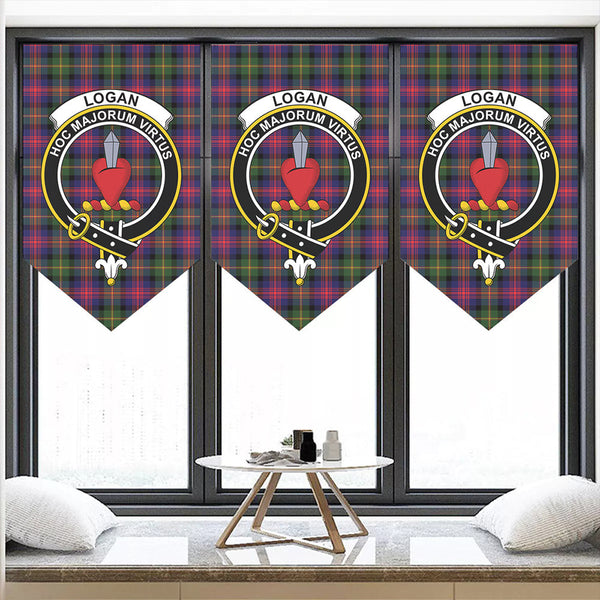 Logan Modern Tartan Classic Crest Pennant