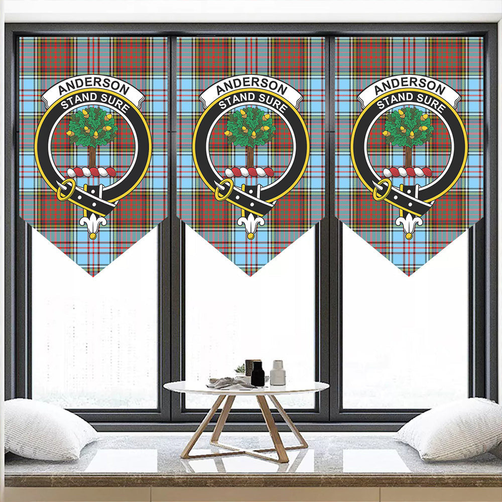 Anderson Ancient Tartan Classic Crest Pennant