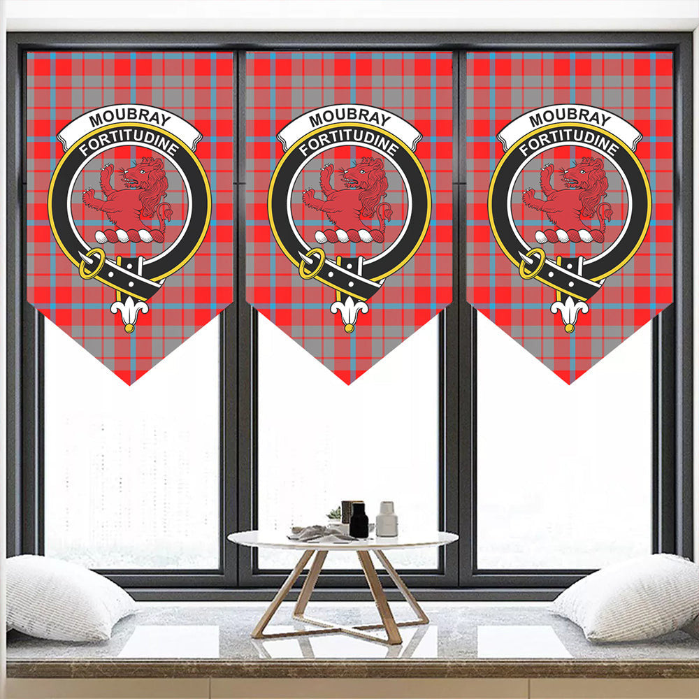 Moubray Tartan Classic Crest Pennant