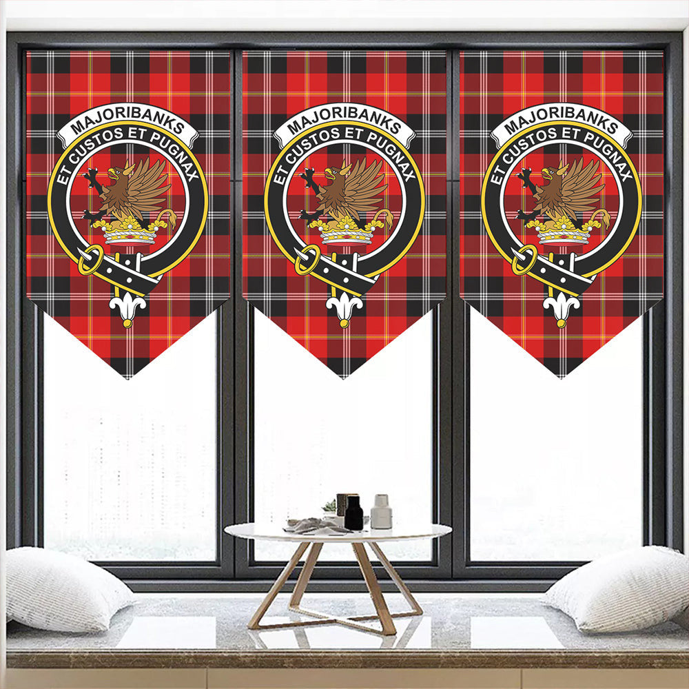 Marjoribanks Tartan Classic Crest Pennant