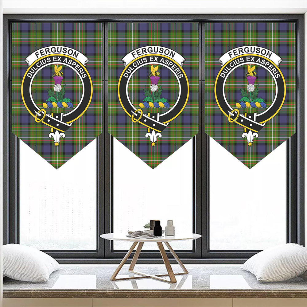 Fergusson Modern Tartan Classic Crest Pennant