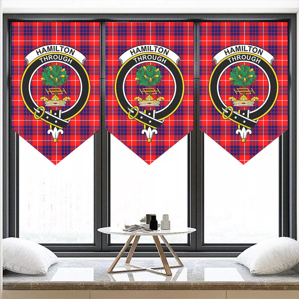 Hamilton Modern Tartan Classic Crest Pennant