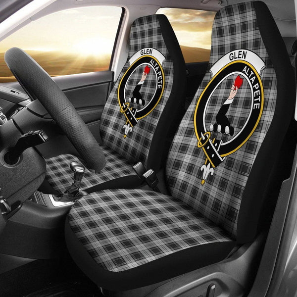 Glen Clan Badge Classic Tartan Car Seat Cover