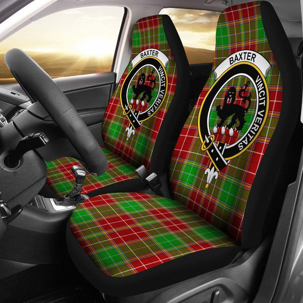 Baxter Clan Badge Classic Tartan Car Seat Cover