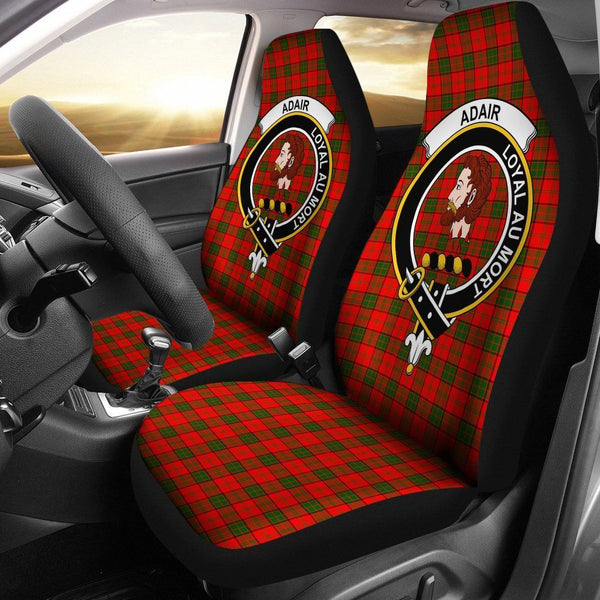 Adair Clan Badge Classic Tartan Car Seat Cover