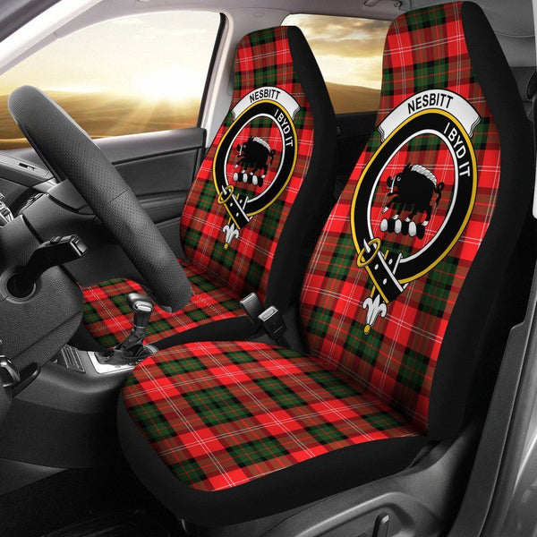 Nesbitt Clan Badge Classic Tartan Car Seat Cover