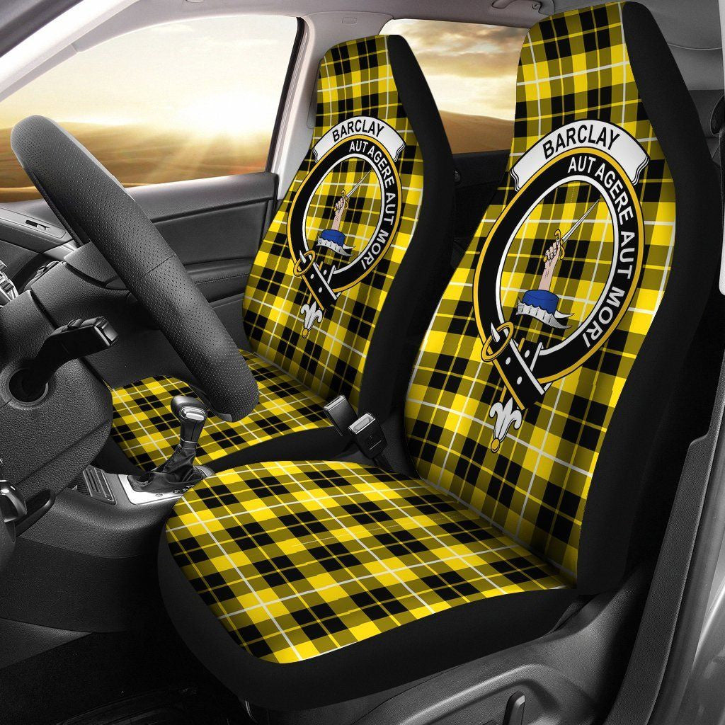 Barclay  Clan Badge Classic Tartan Car Seat Cover