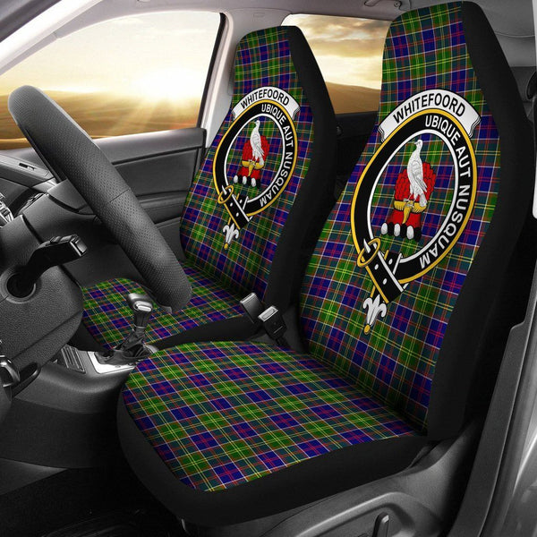 Whitefoord Clan Badge Classic Tartan Car Seat Cover