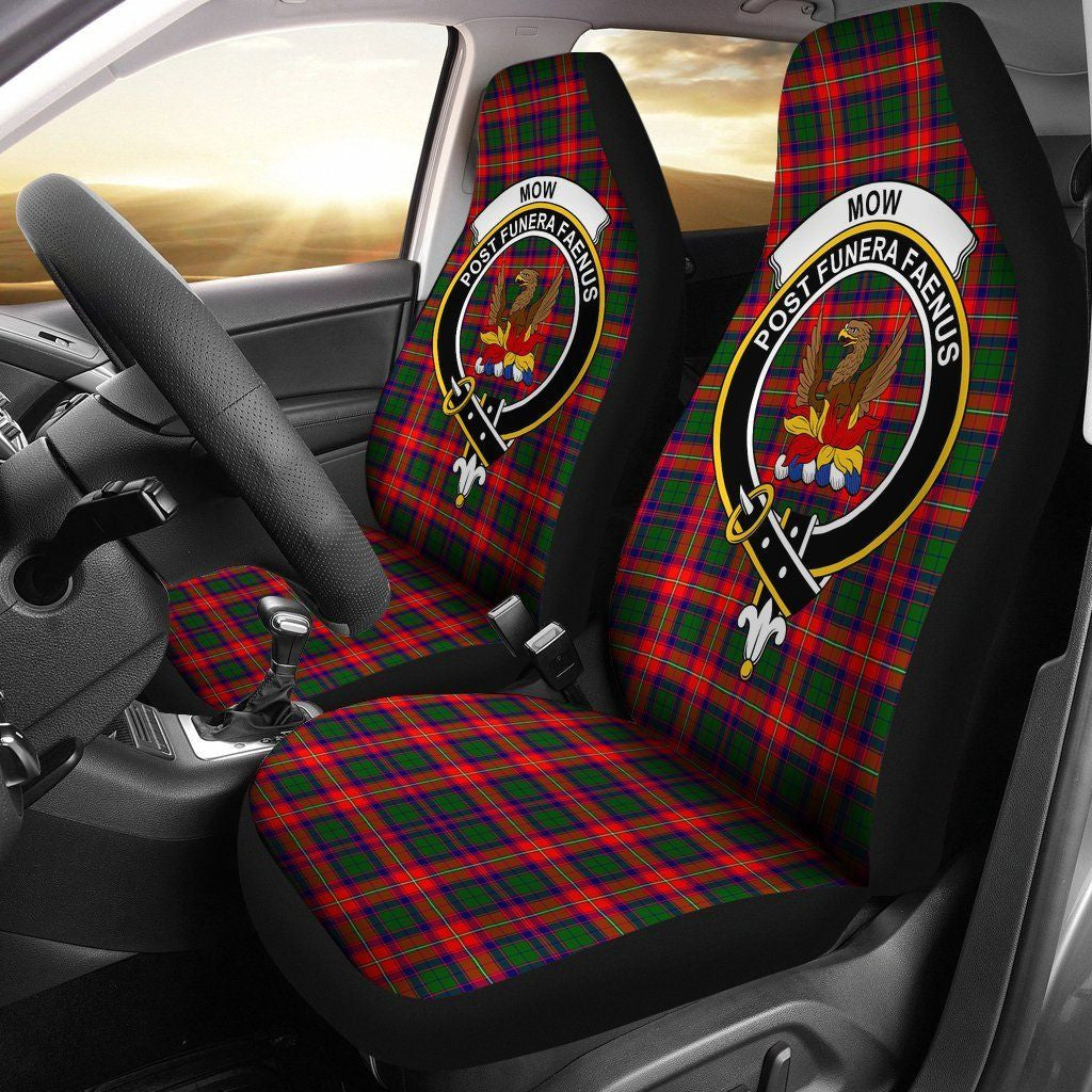 Mow (Roxburgh) Clan Badge Classic Tartan Car Seat Cover