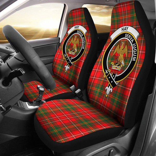 Hay Clan Badge Classic Tartan Car Seat Cover