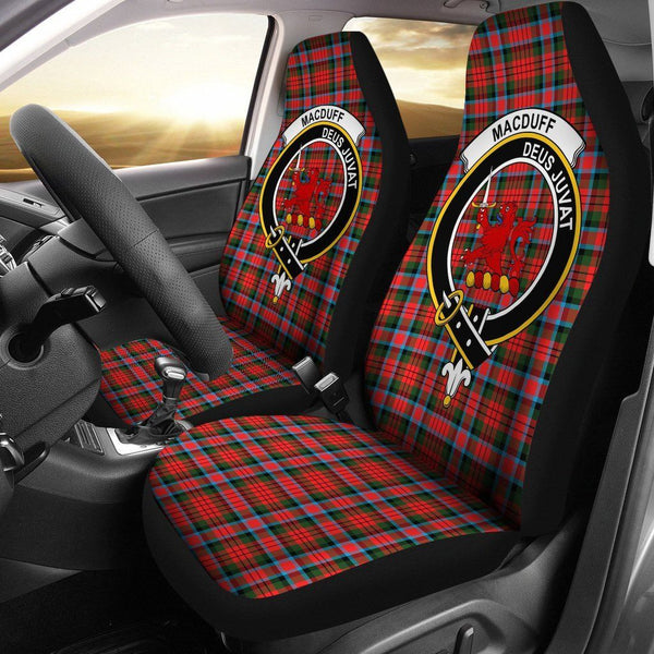 MacDuff Clan Badge Classic Tartan Car Seat Cover