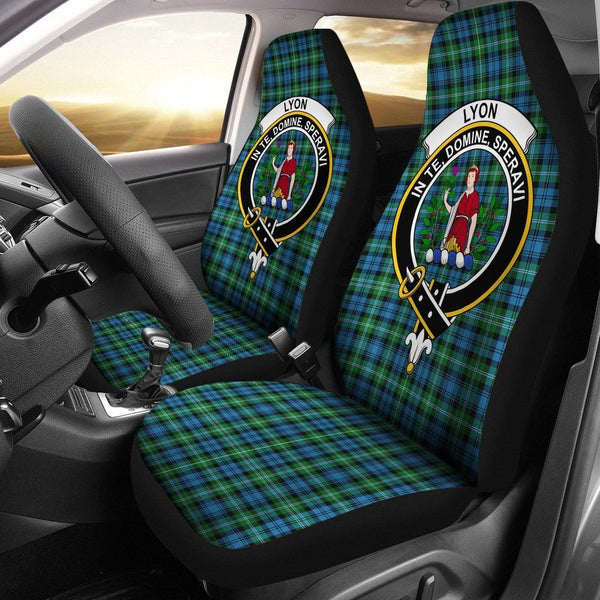 Lyon Clan Clan Badge Classic Tartan Car Seat Cover