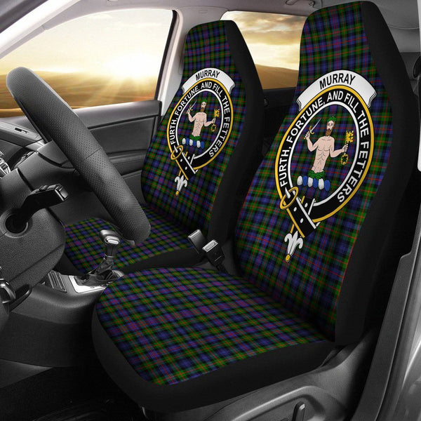 Murray of Atholl Clan Badge Classic Tartan Car Seat Cover