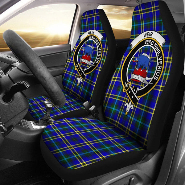 Weir Clan Badge Classic Tartan Car Seat Cover