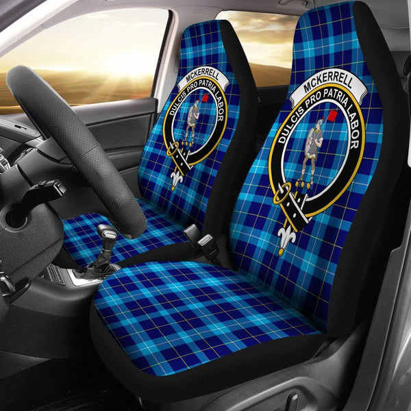 McKerrell Clan Badge Classic Tartan Car Seat Cover