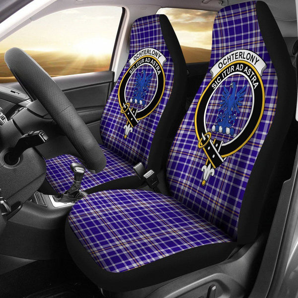 Ochterlony Clan Badge Classic Tartan Car Seat Cover