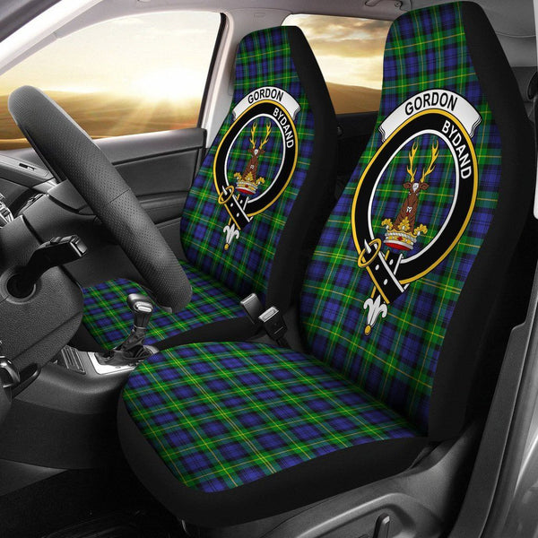 Gordon Clan Badge Classic Tartan Car Seat Cover