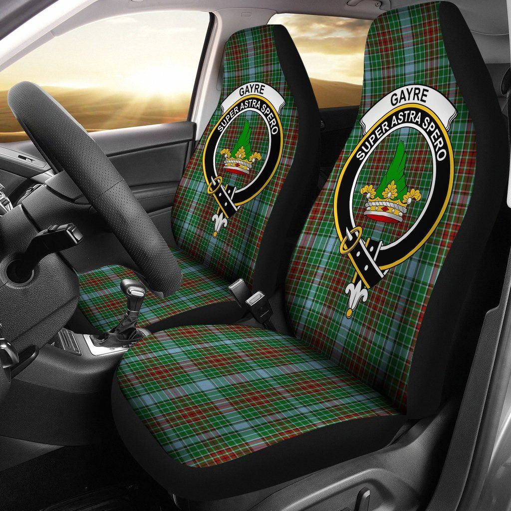 Gayre Clan Badge Classic Tartan Car Seat Cover