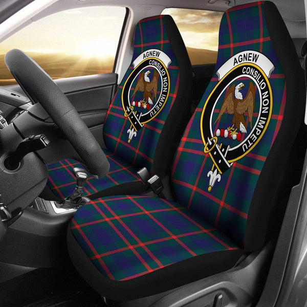 Agnew Clan Badge Classic Tartan Car Seat Cover