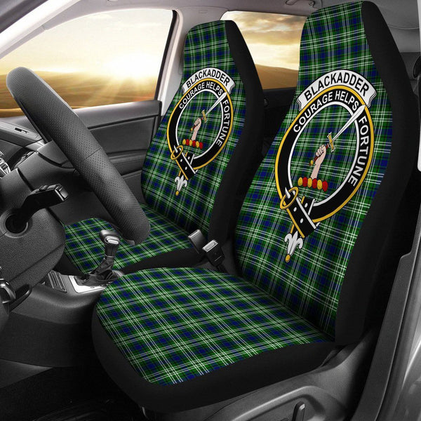 Blackadder Clan Badge Classic Tartan Car Seat Cover