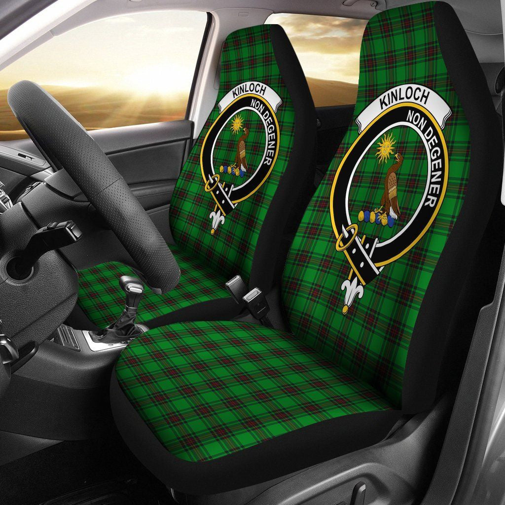 Kinloch Clan Badge Classic Tartan Car Seat Cover