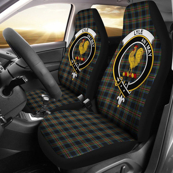 Lyle Clan Clan Badge Classic Tartan Car Seat Cover