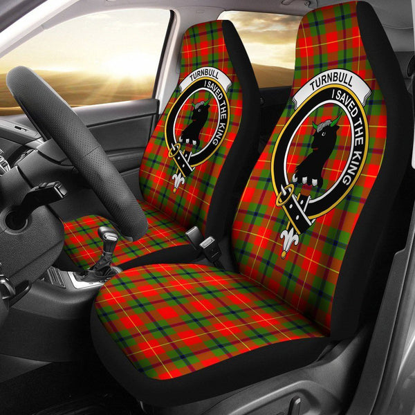 Turnbull Dress Clan Badge Classic Tartan Car Seat Cover