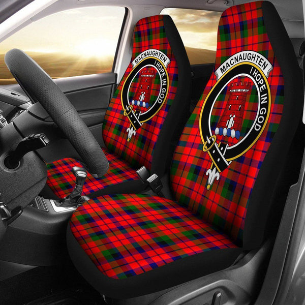 MacNaughton Clan Badge Classic Tartan Car Seat Cover