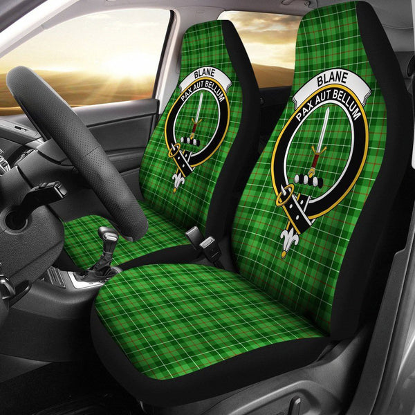 Blane Clan Badge Classic Tartan Car Seat Cover