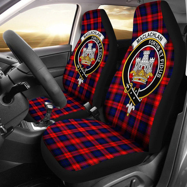 MacLachlan Clan Badge Classic Tartan Car Seat Cover