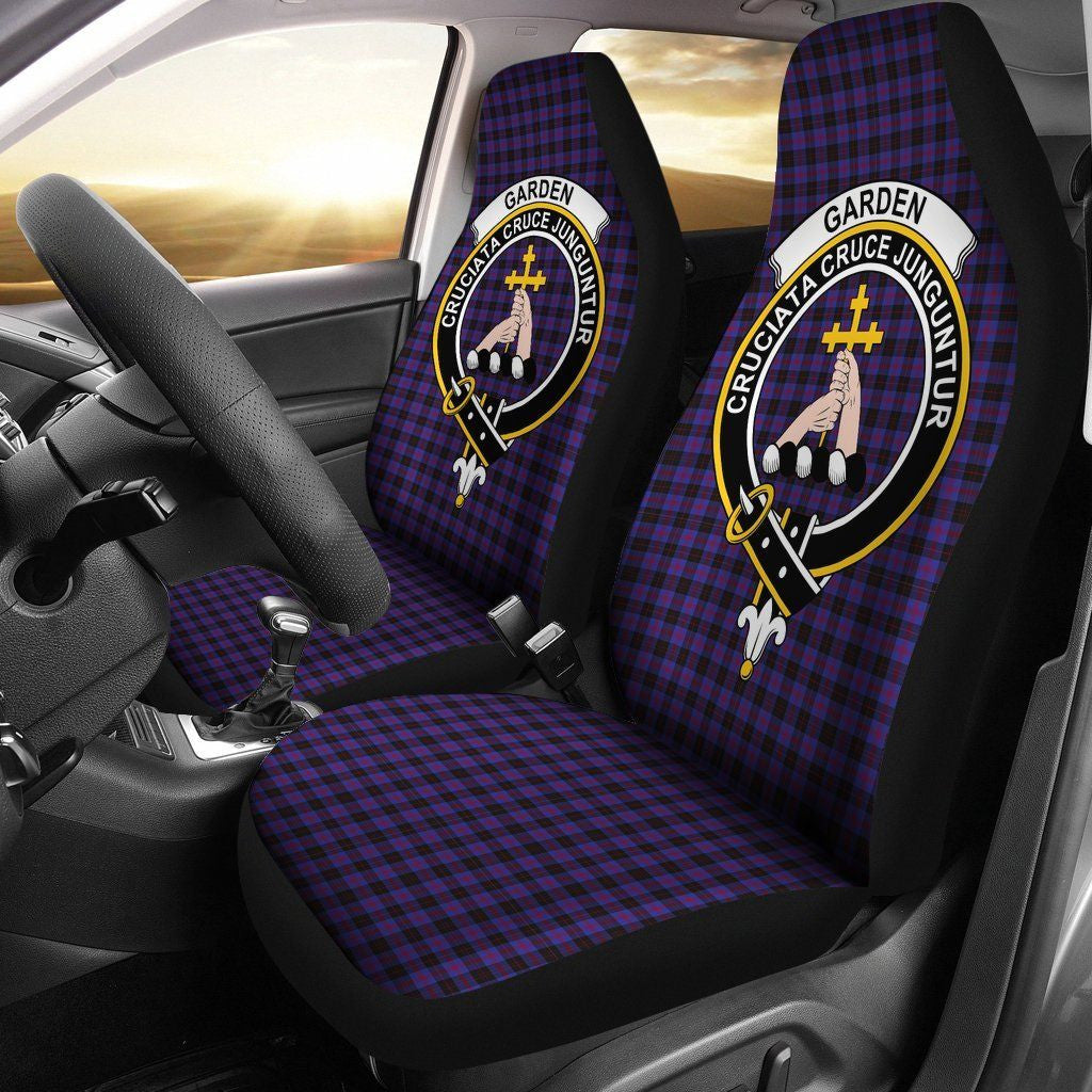 Garden Clan Badge Classic Tartan Car Seat Cover