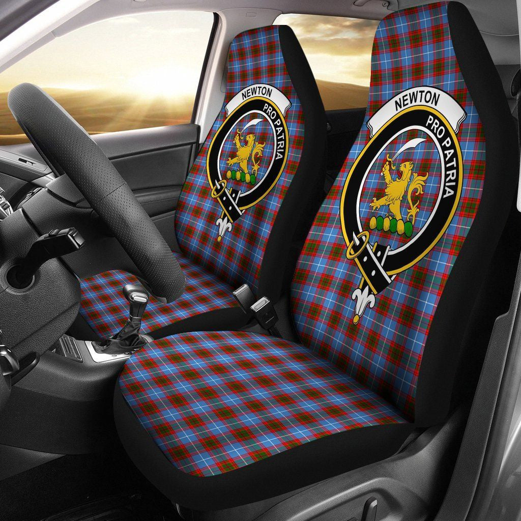 Newton (Edingburg) Clan Badge Classic Tartan Car Seat Cover