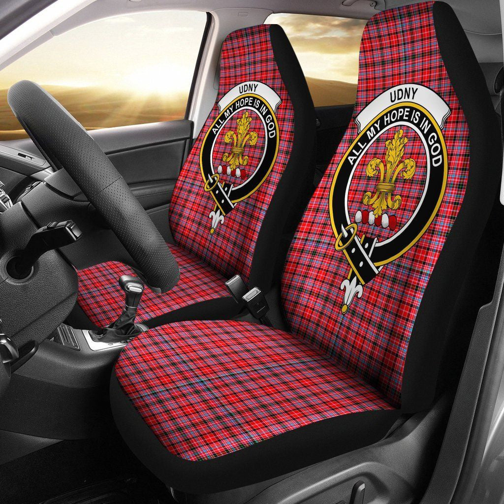 Udny Clan Badge Classic Tartan Car Seat Cover