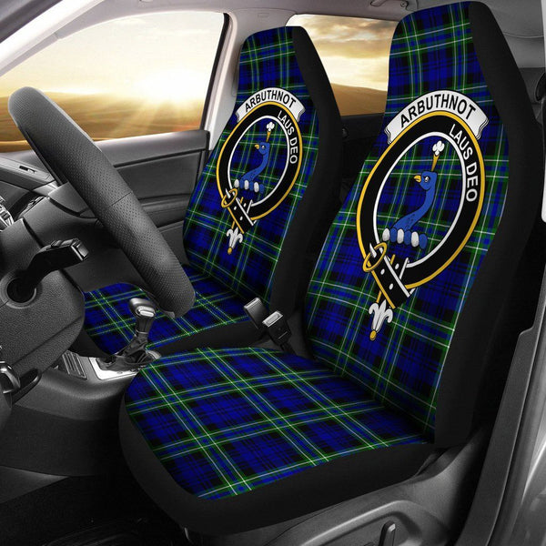 Arbuthnot Clan Badge Classic Tartan Car Seat Cover