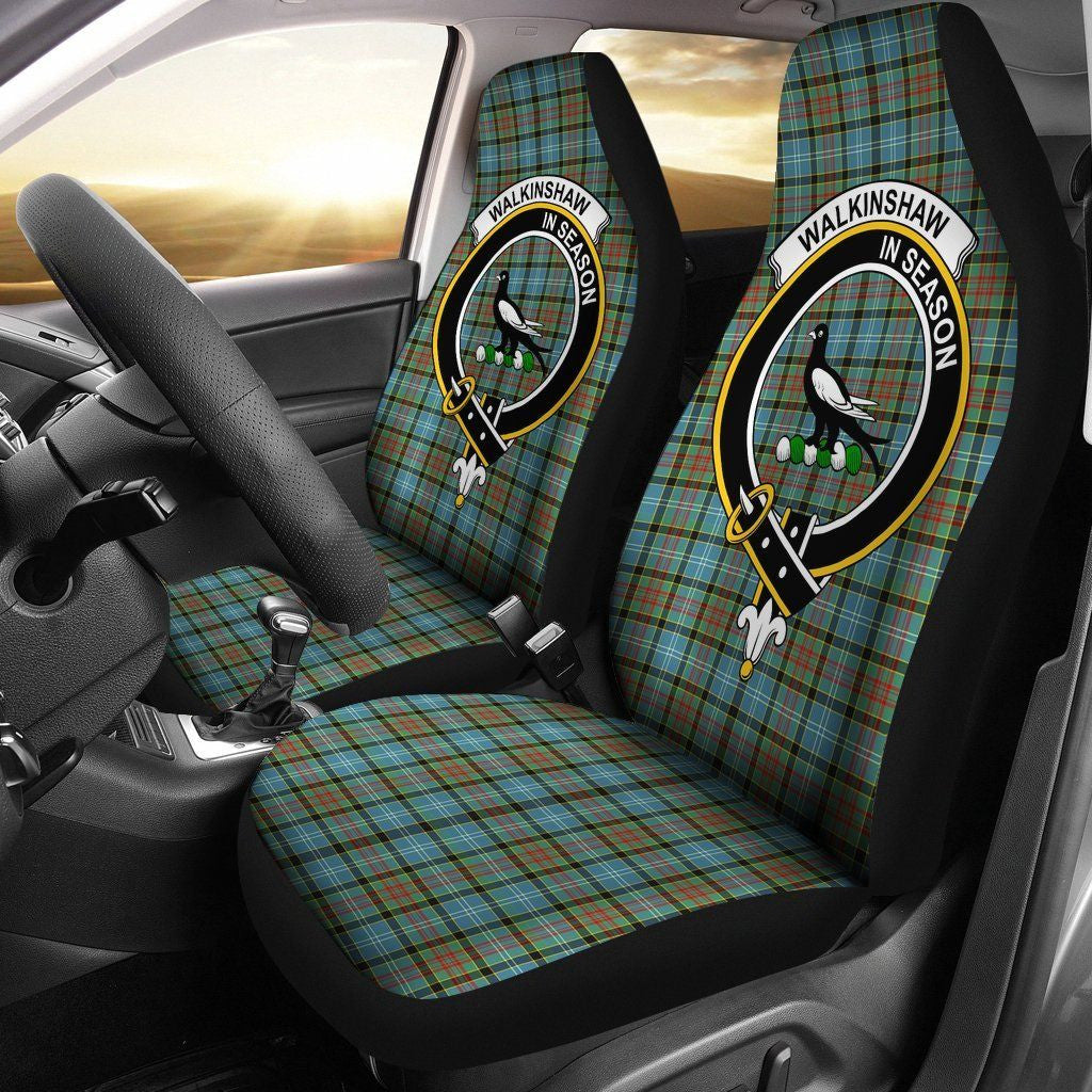 Walkinshaw Clan Badge Classic Tartan Car Seat Cover