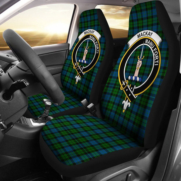 MacKay Clan Badge Classic Tartan Car Seat Cover