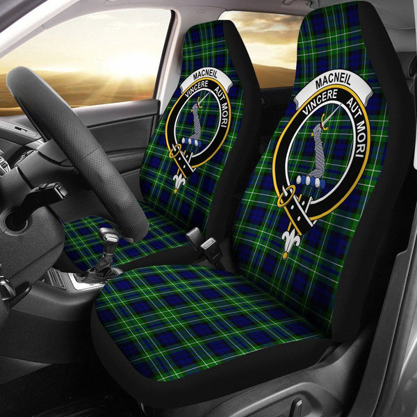 MacNeil (of Colonsay) Clan Badge Classic Tartan Car Seat Cover