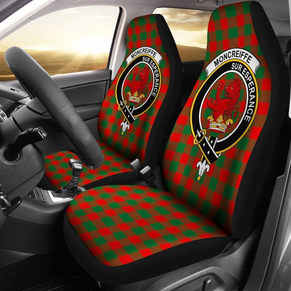 Moncrieffe Clan Badge Classic Tartan Car Seat Cover