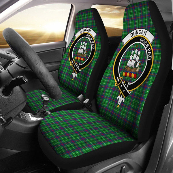 Duncan Clan Badge Classic Tartan Car Seat Cover