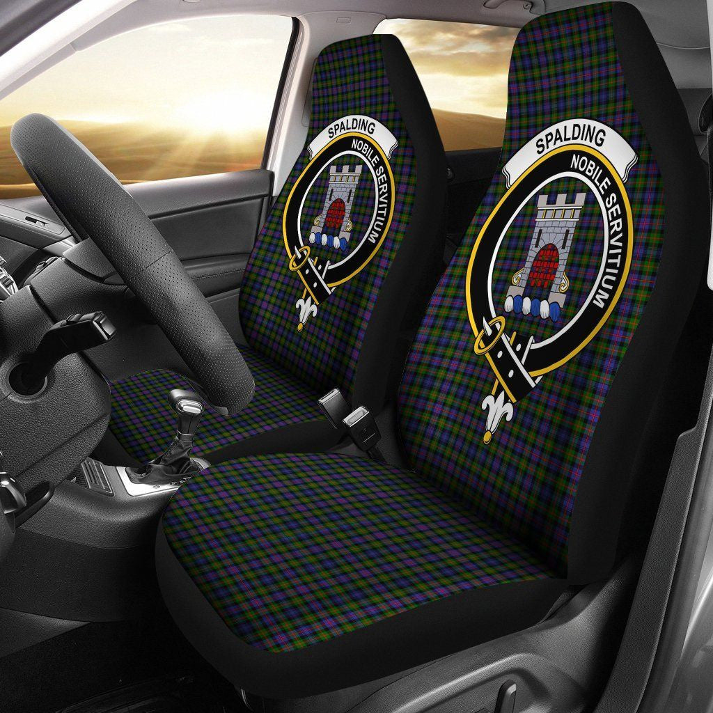 Spalding Murray of Atholl Clan Badge Classic Tartan Car Seat Cover