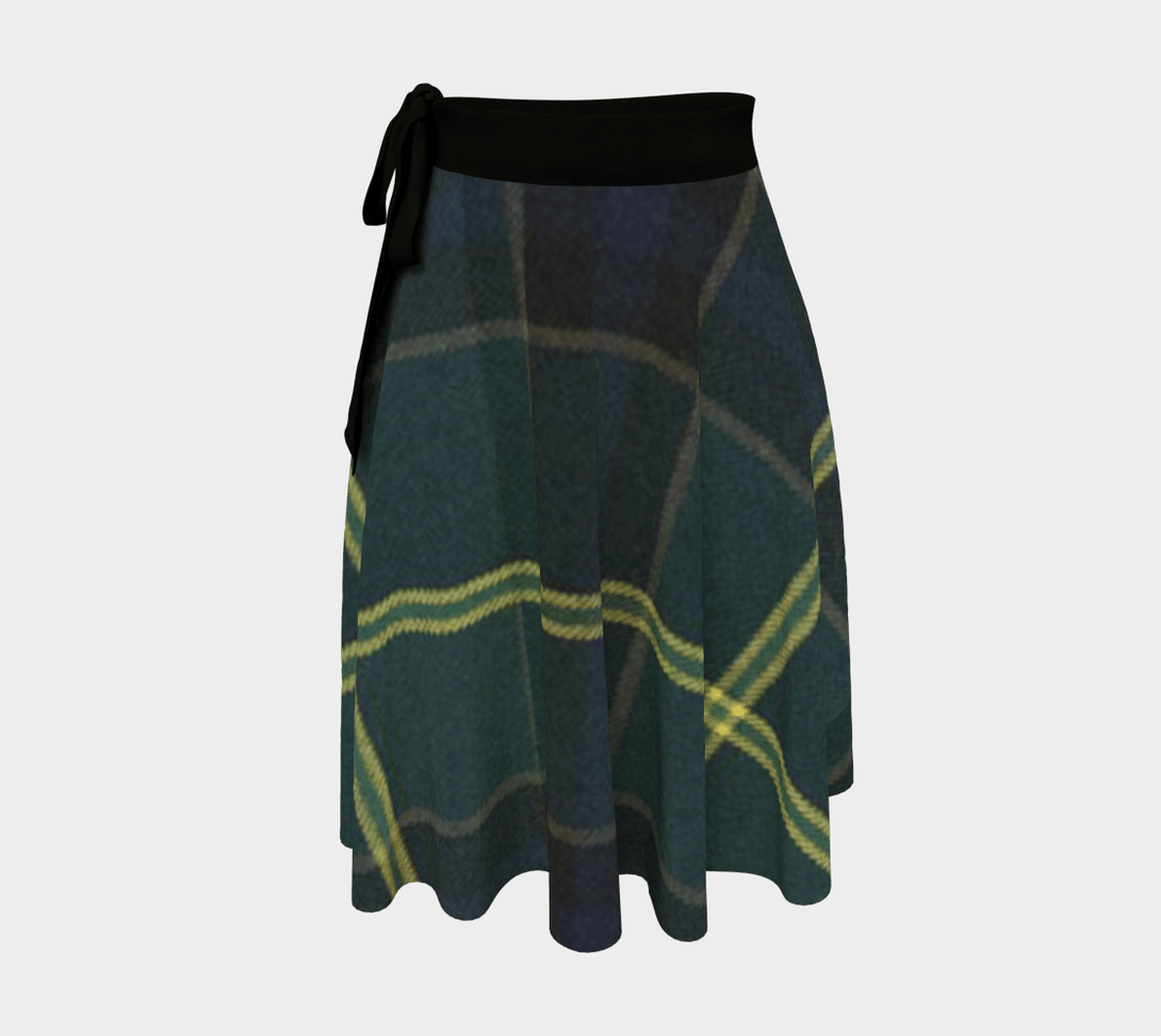 Us Army Tartan Classic Wrap Skirt