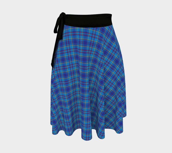 Mercer Modern Tartan Classic Wrap Skirt