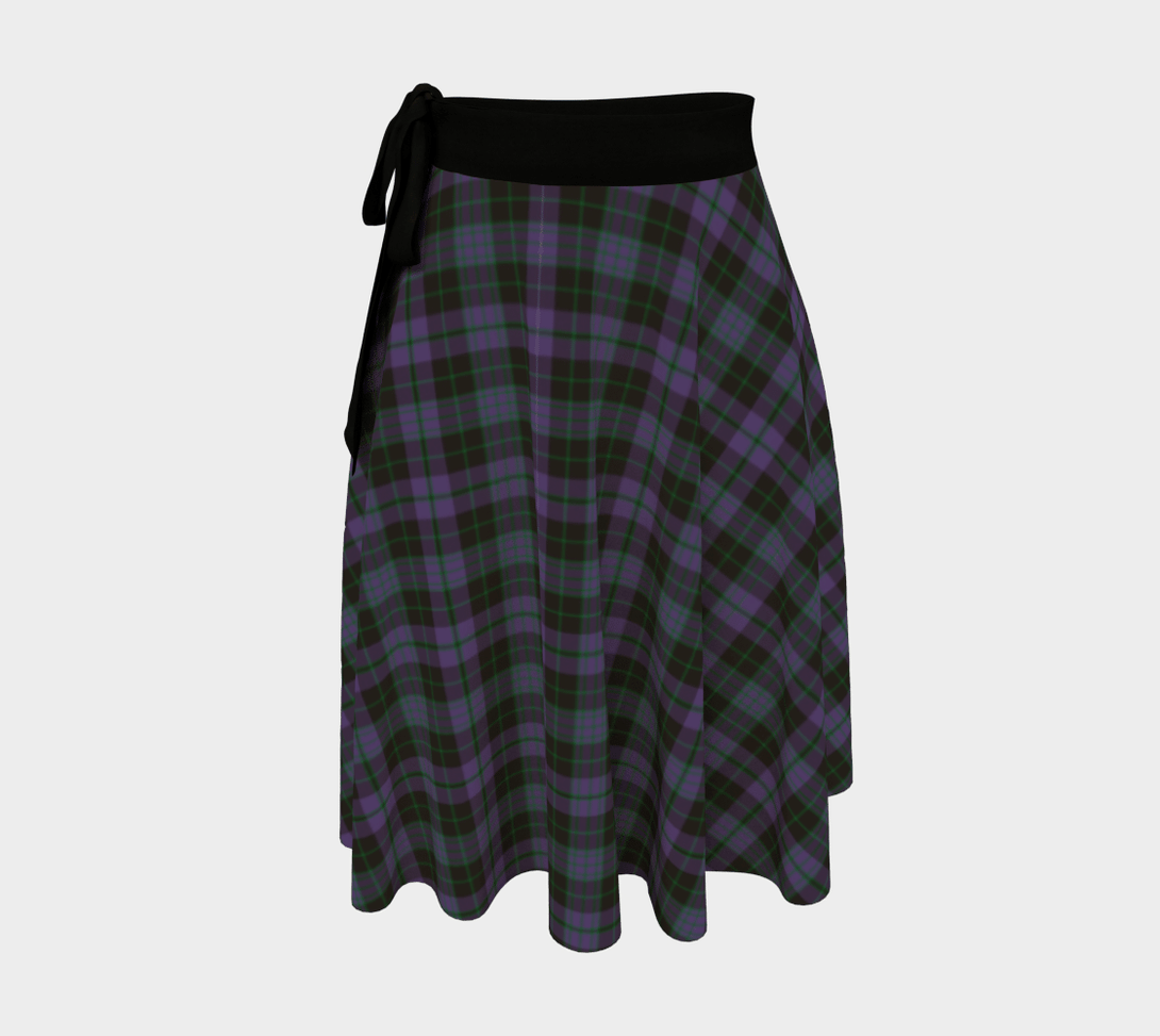 Clergy Green Tartan Classic Wrap Skirt