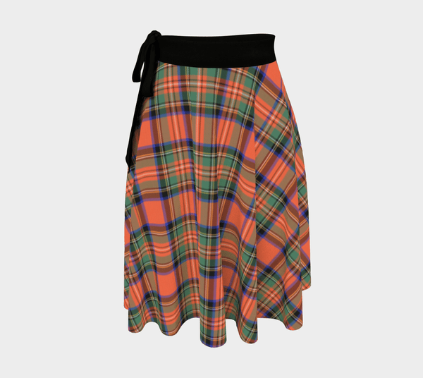 Stewart Royal Ancient Tartan Classic Wrap Skirt